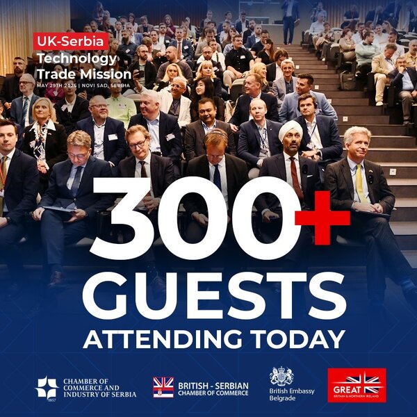 Save the Date | UK–Serbia Technology Trade Mission 2026 - June 5, Novi Sad