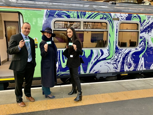 BSCC gets on board of HydroFLEX train during COP26 in Glasgow