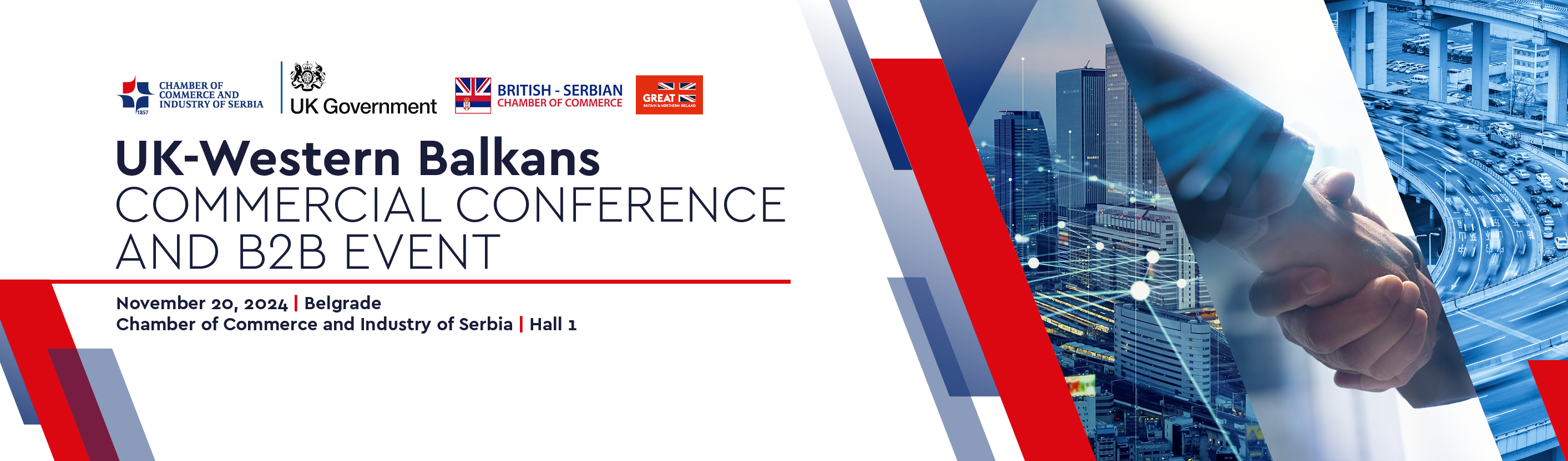 UK-Western Balkans Commercial Conference & B2B Reception Agenda