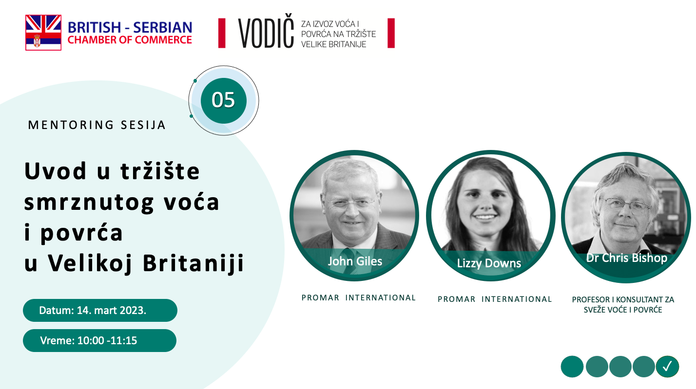 Mentoring session 5 - An introduction to the UK frozen fruit and vegetables market