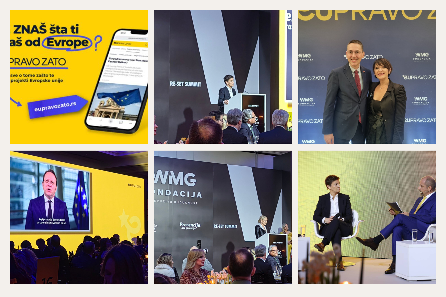 Gala Dinner On The Occasion Of The Establishment Of The WMG Foundation And The Launch Of The "Eupravo Zato" Platform