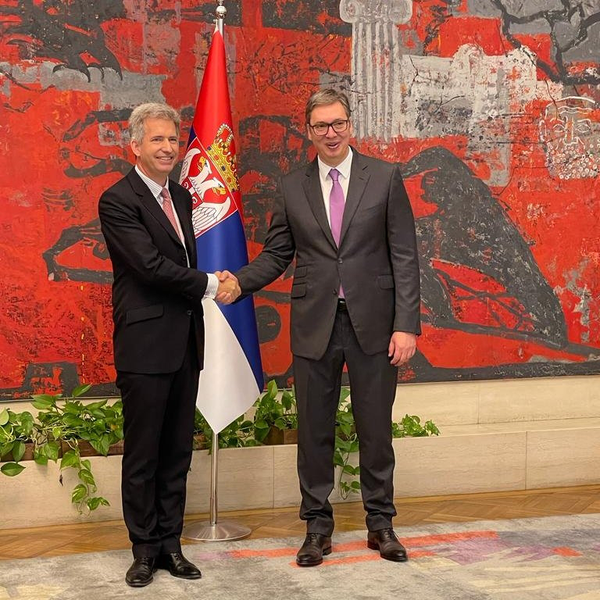 The UK officially has a new Ambassador to Serbia