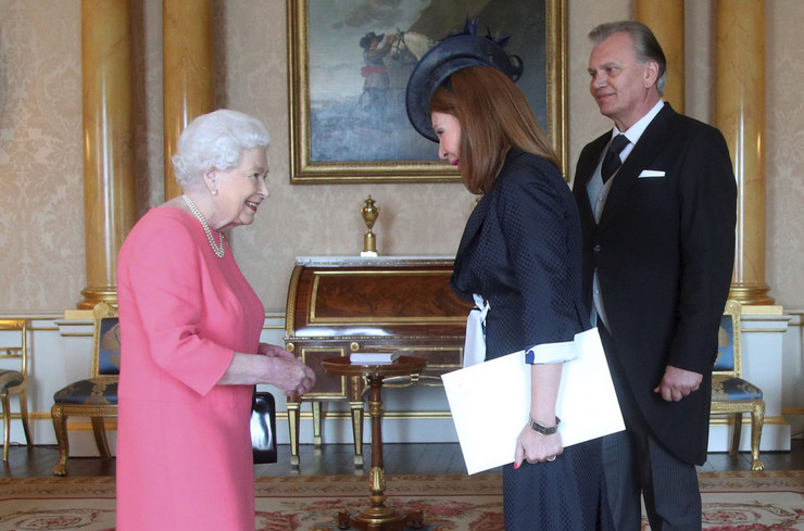 Reception at Embassy of Republic of Serbia in London